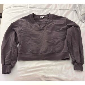 Agolde Balloon Sleeve V Neck Sweater(read description)